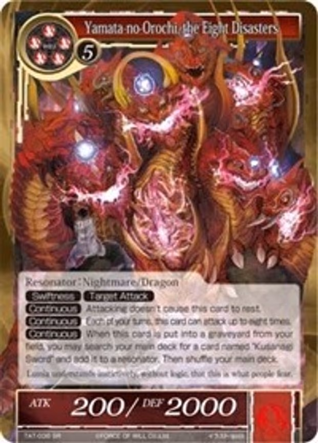 Yamata-no-Orochi, the Eight Disasters - Super Rare (TAT-036)