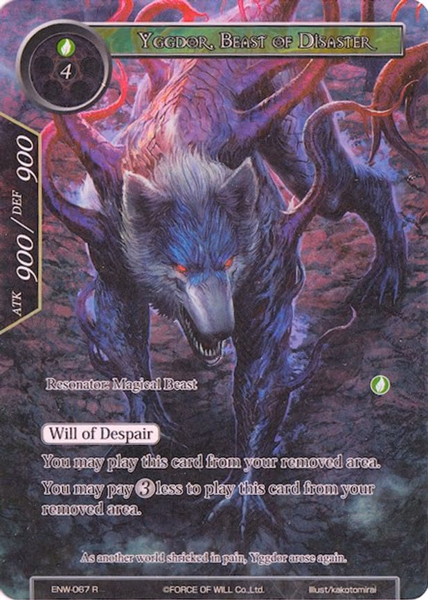 Yggdor, Beast of Disaster - Rare (ENW-067)