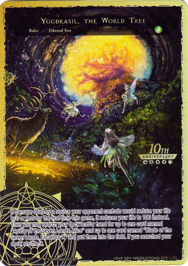 Yggdrasil, the World Tree - Ruler Rare (RCS-039 RR)
