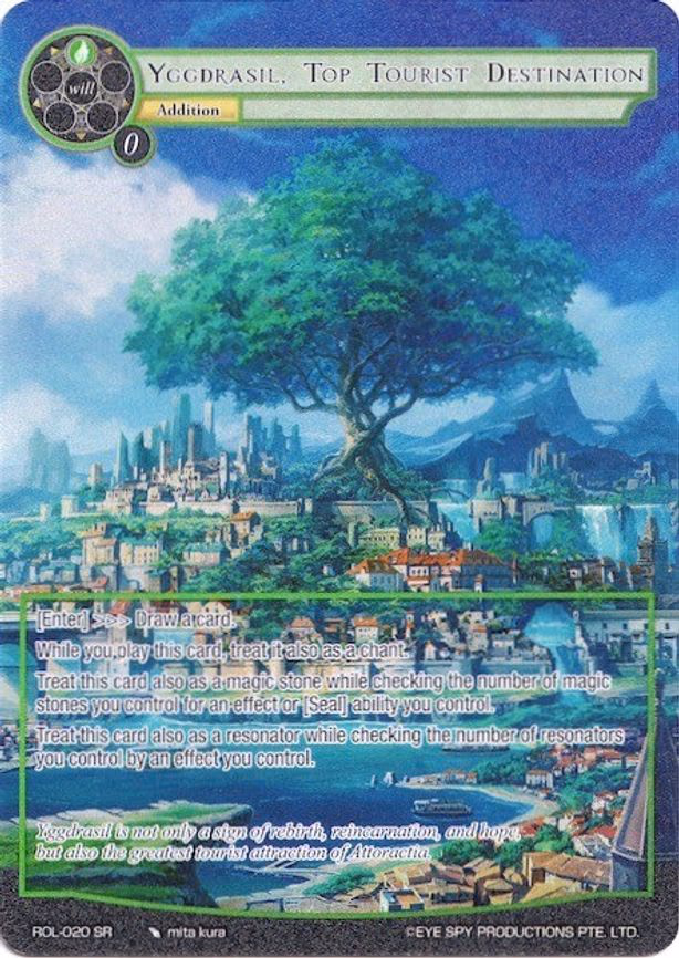 Yggdrasil, Top Tourist Destination