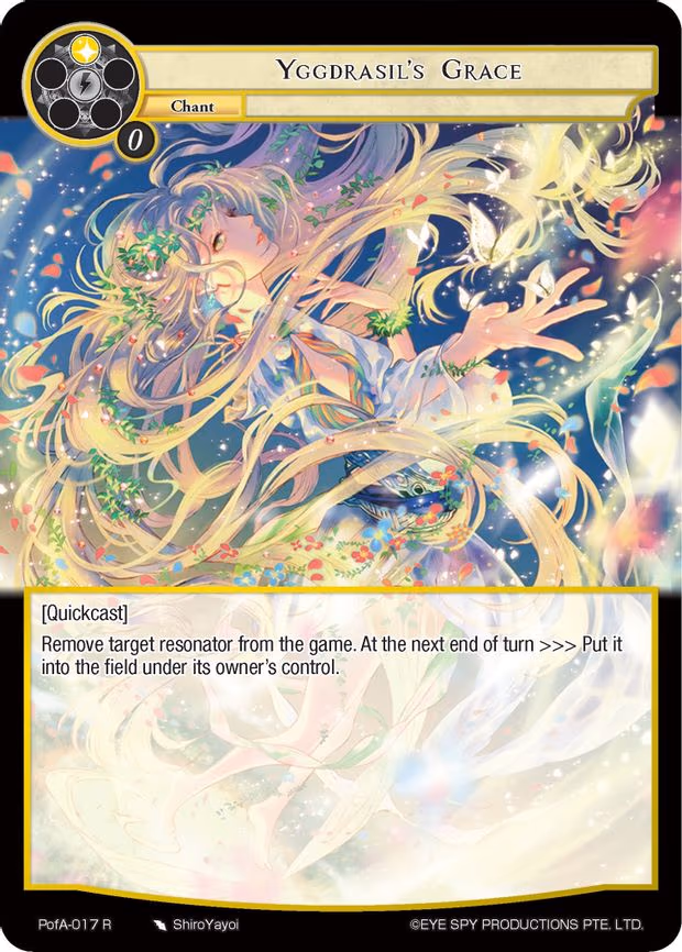 Yggdrasil's Grace - Rare (PofA-017)