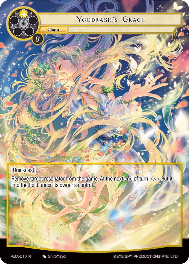 Yggdrasil's Grace - Rare (PofA-017)