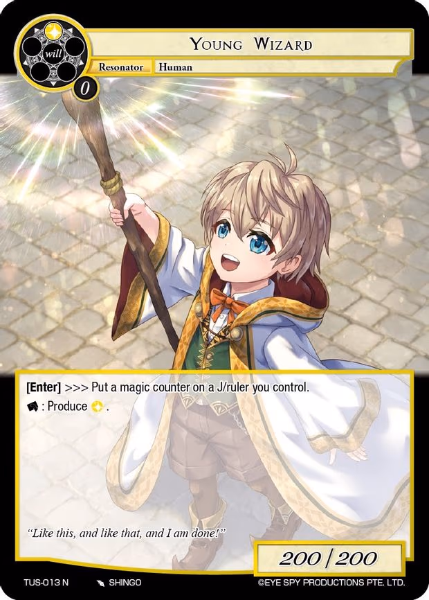 Young Wizard - Normal (TUS-013 N)