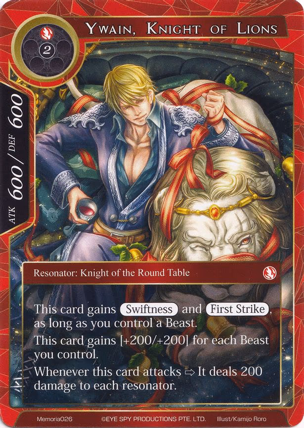 Ywain, Knight of Lions - Memoria (Memoria026)