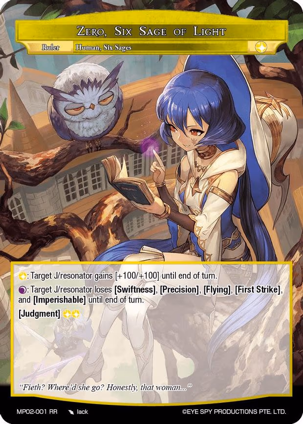 Zero, Six Sage of Light // Zero, Master of the Magic Saber