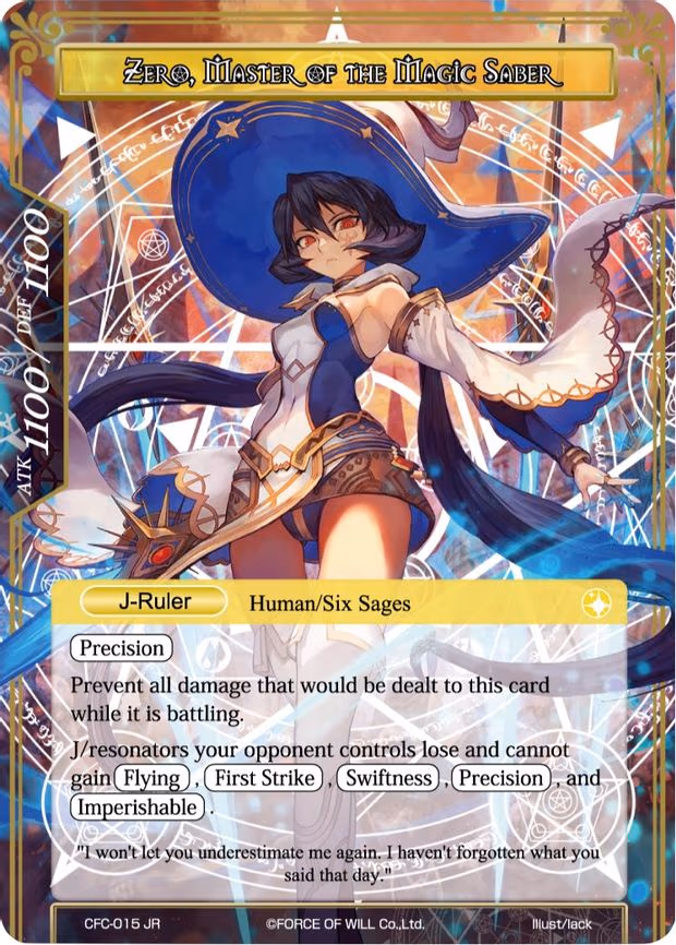 Zero, Six Sage of Light // Zero, Master of the Magic Saber