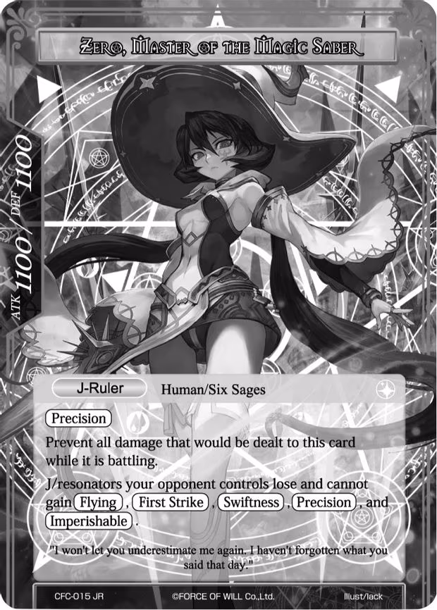 Zero, Six Sage of Light // Zero, Master of the Magic Saber