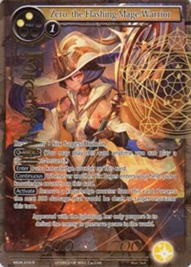 Zero, the Flashing Mage-Warrior
