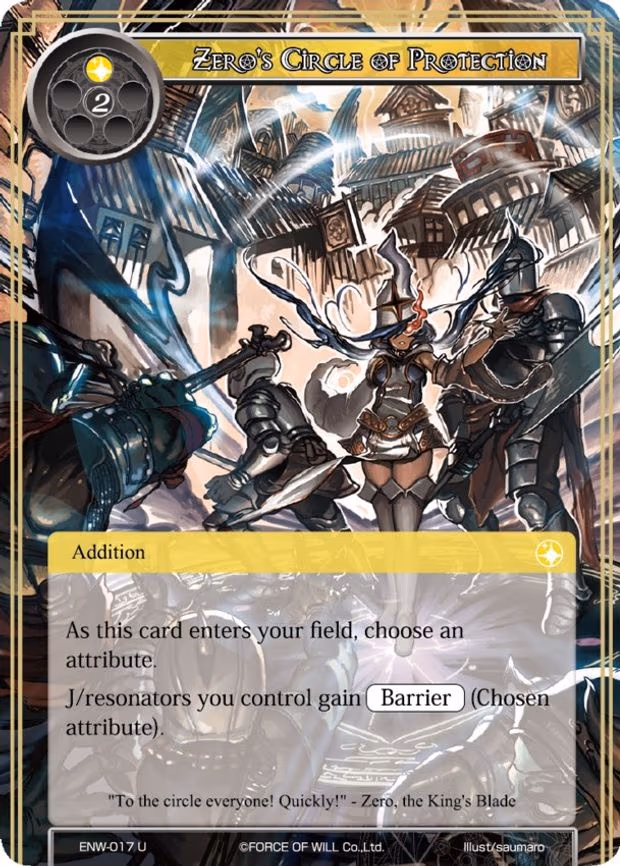 Zero's Circle of Protection - Uncommon (ENW-017)
