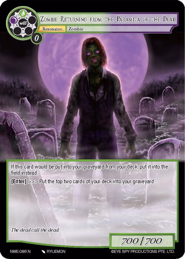 Zombie Returning from the Paramita of the Dead