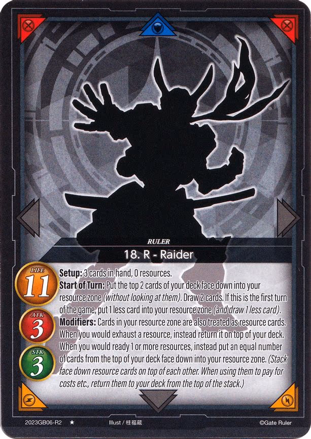 18. R - Raider