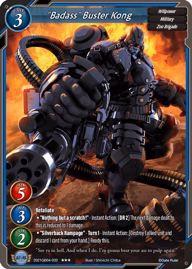 "Badass" Buster Kong