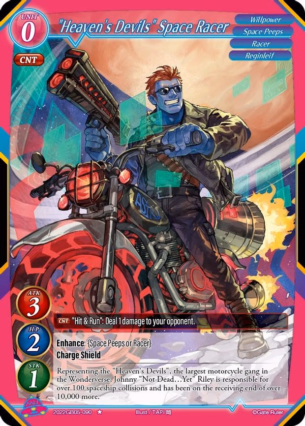 "Heaven's Devils" Space Racer