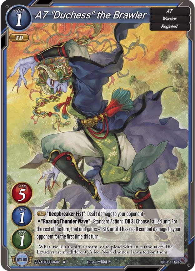 A7 "Duchess" the Brawler