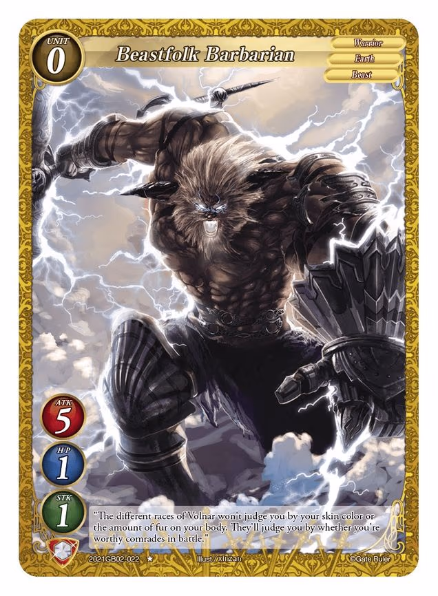 Beastfolk Barbarian
