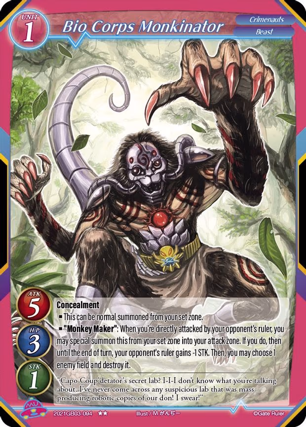 Bio Corps Monkinator