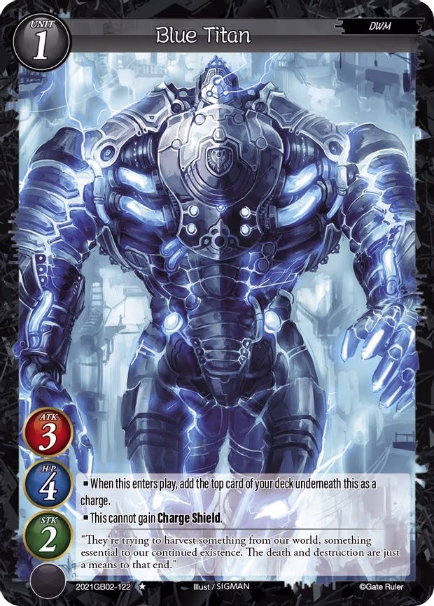 Blue Titan - 1-Star (2021GB02-122)