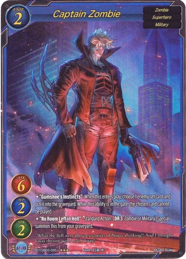 Captain Zombie - 3-Star (2021GB03-035)