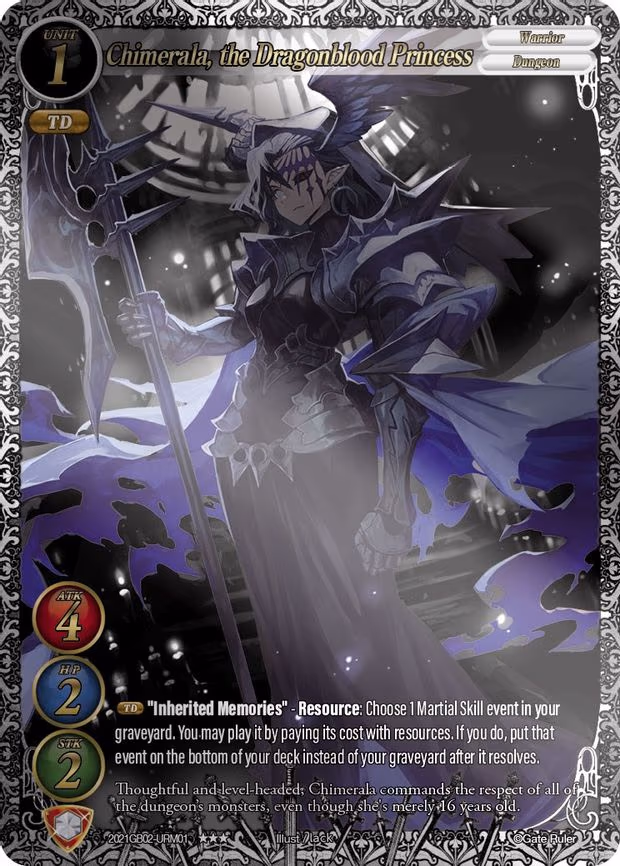 Chimerala, the Dragonblood Princess - Uber Rare (2021GB02-URM01)