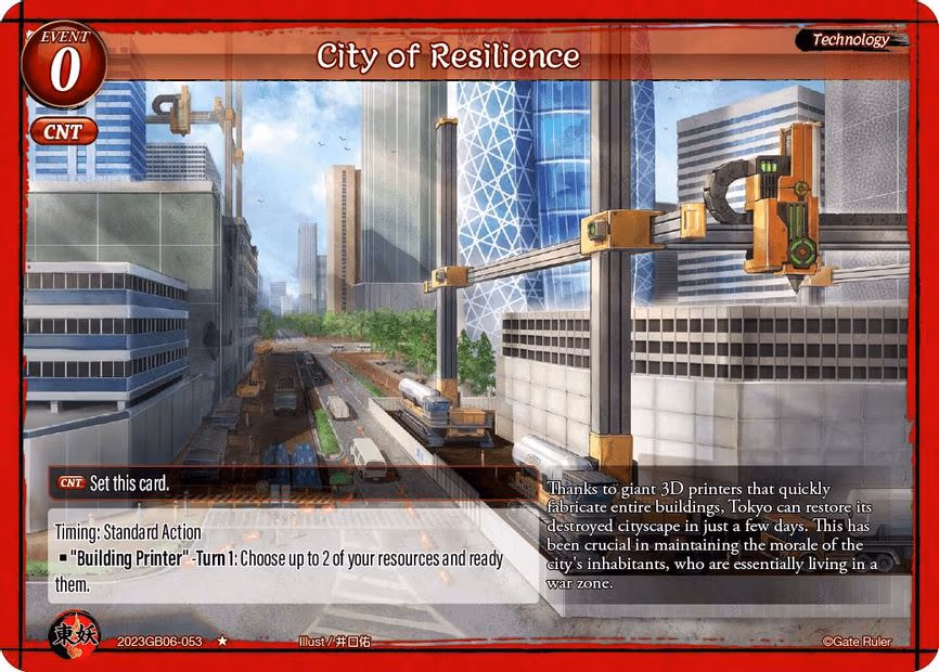 City of Resilience