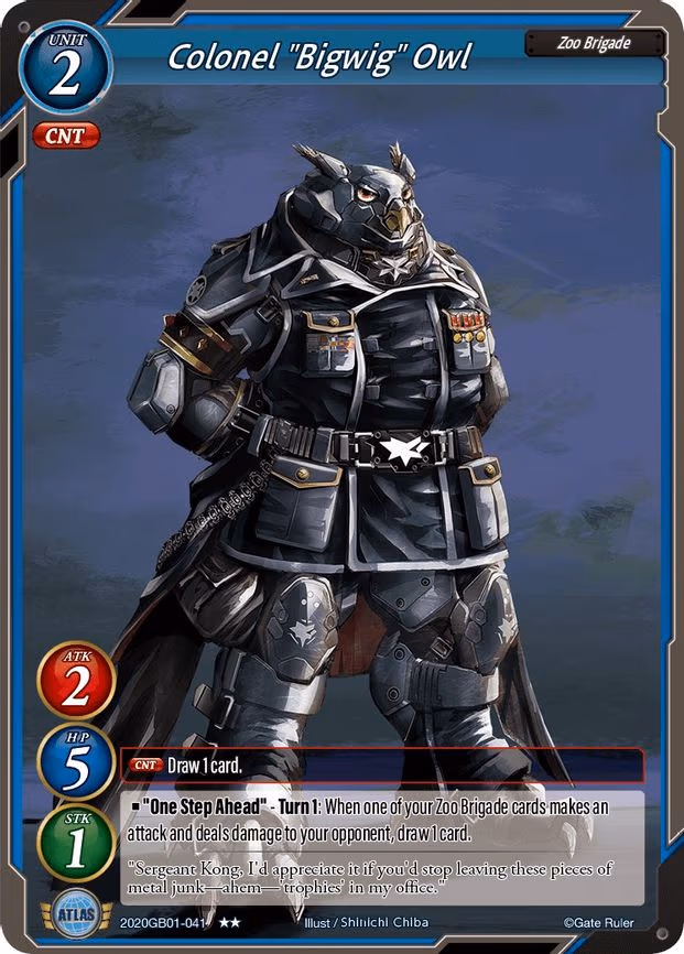 Colonel "Bigwig" Owl - 2-Star (2020GB01-041)