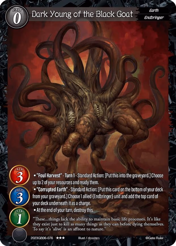 Dark Young of the Black Goat - 3-Star (2023GB06-076)