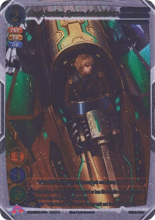Dash Jordan, Space Adventurer - Uber Rare (2021GB03-UR14)