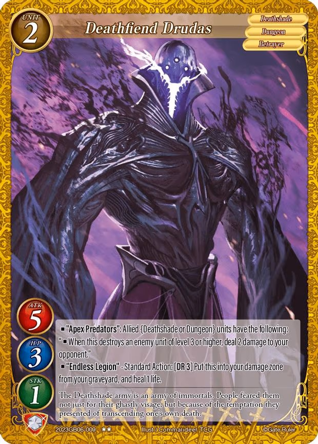 Deathfiend Drudas - 2-Star (2023GB06-009)