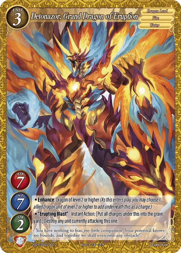 Detonazor, Grand Dragon of Eruption