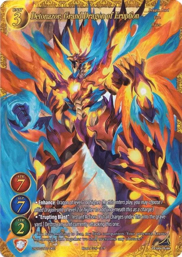 Detonazor, Grand Dragon of Eruption