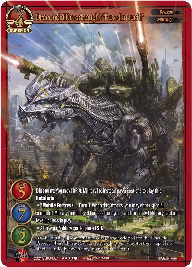 Draconoid Dreadnaught "Fuse-Ikazuchi"