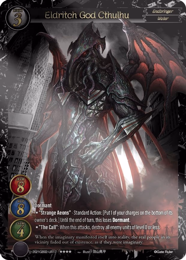 Eldritch God Cthulhu - Uber Rare (2021GB02-UR17)