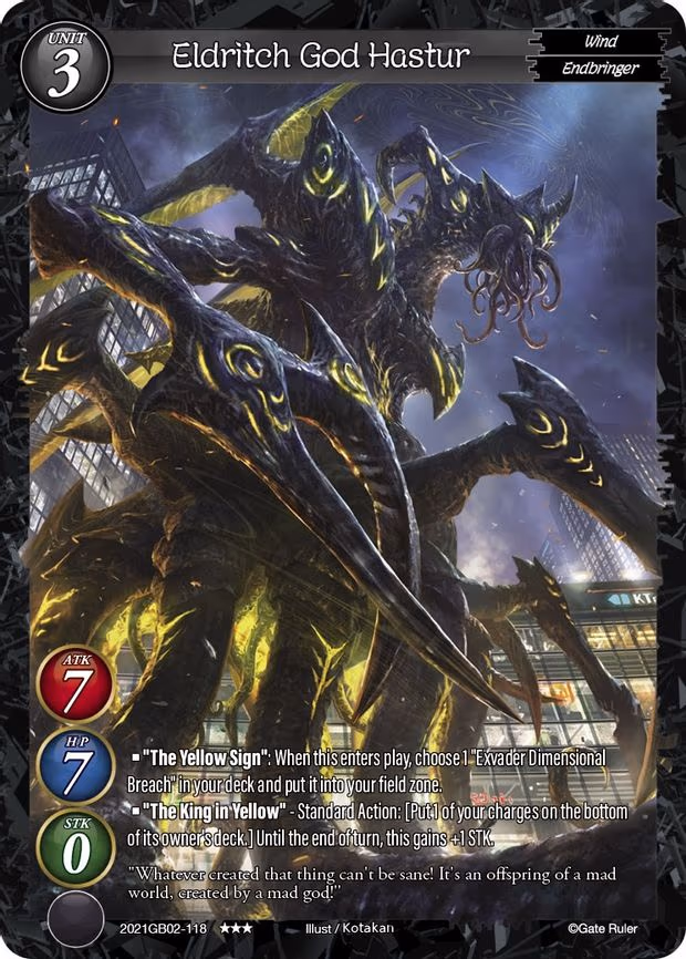 Eldritch God Hastur - 3-Star (2021GB02-118)