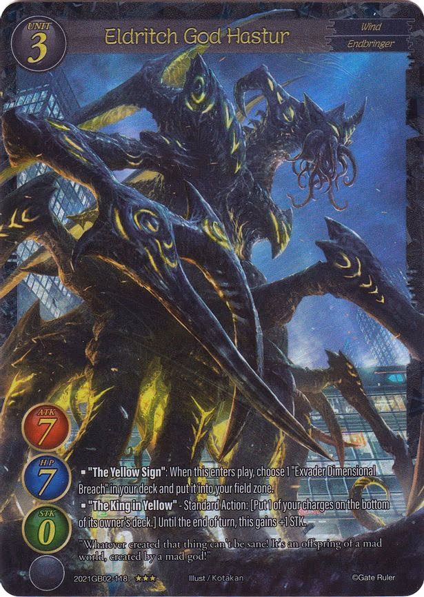 Eldritch God Hastur - 3-Star (2021GB02-118)