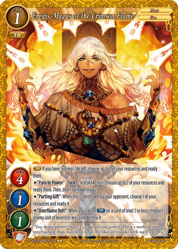 Eregis, Magus of the Crimson Flame - 2-Star (2023GB06-010)