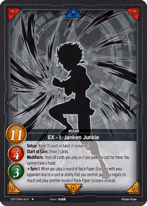 EX I. Janken Junkie - 1-Star (2021GB04-AL01)