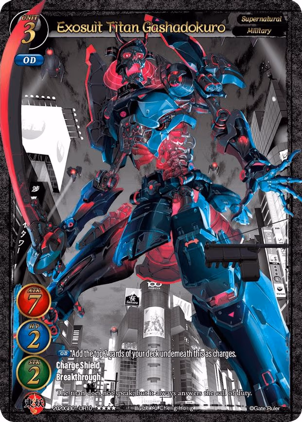 Exosuit Titan Gashadokuro - Uber Rare (2020GB01-UR10)