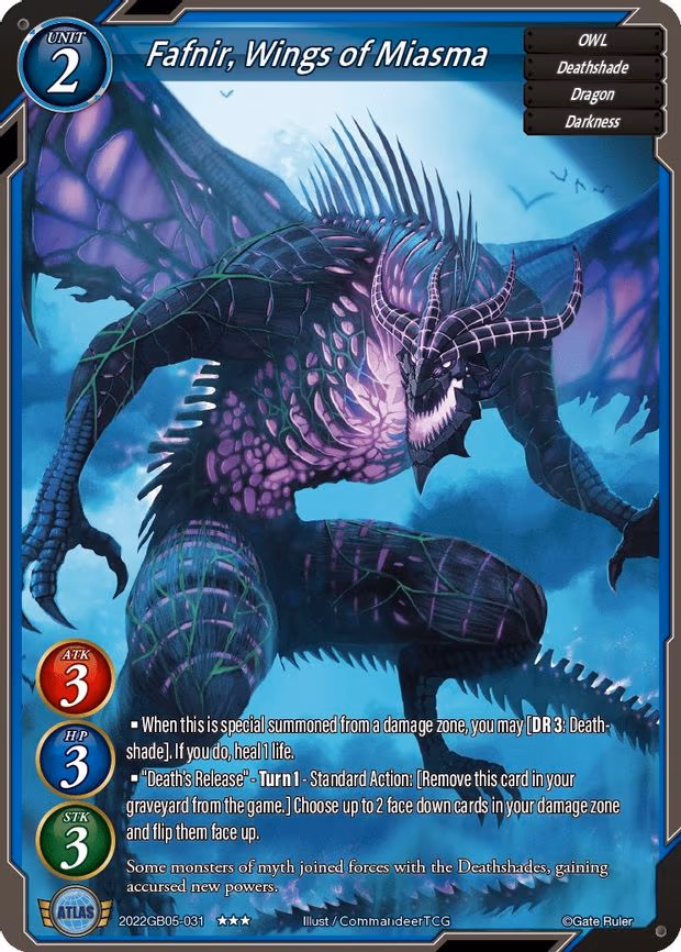 Fafnir, Wings of Miasma - 3-Star (2022GB05-031)