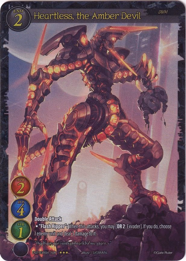 Heartless, the Amber Devil - 3-Star (2021GB04-108)