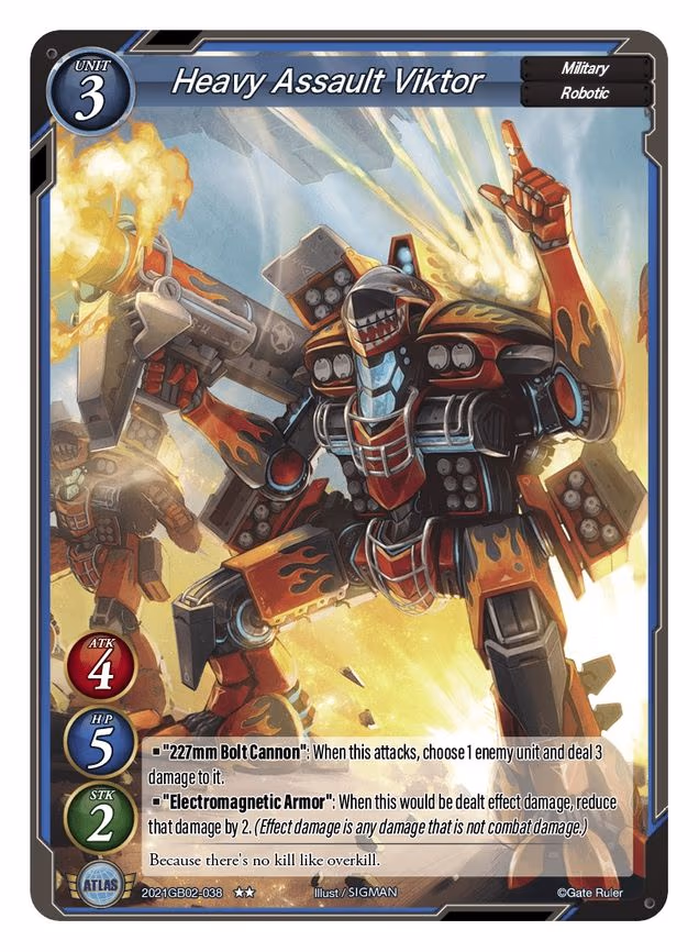 Heavy Assault Viktor - 2-Star (2021GB02-038)