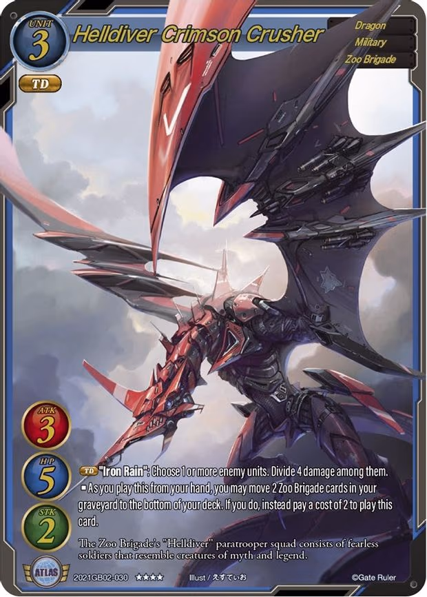 Helldiver Crimson Crusher - 4-Star (2021GB02-030)