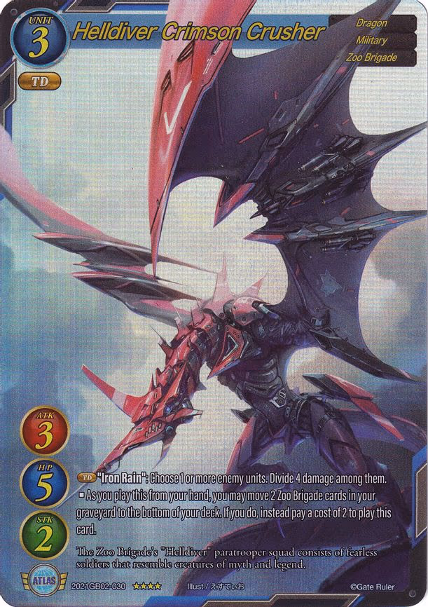 Helldiver Crimson Crusher - 4-Star (2021GB02-030)