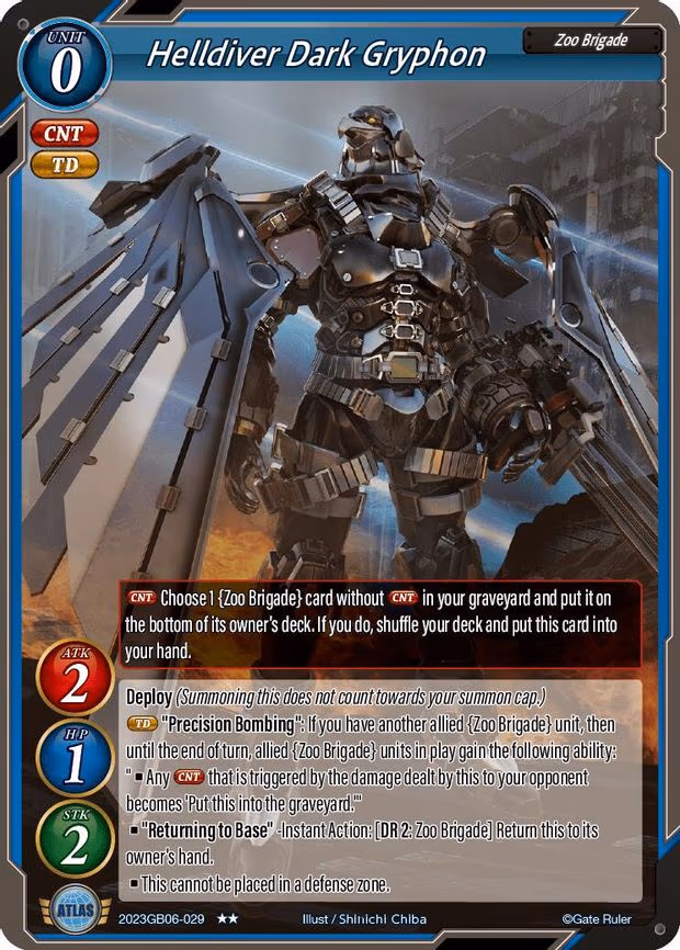Helldiver Dark Gryphon - 2-Star (2023GB06-029)