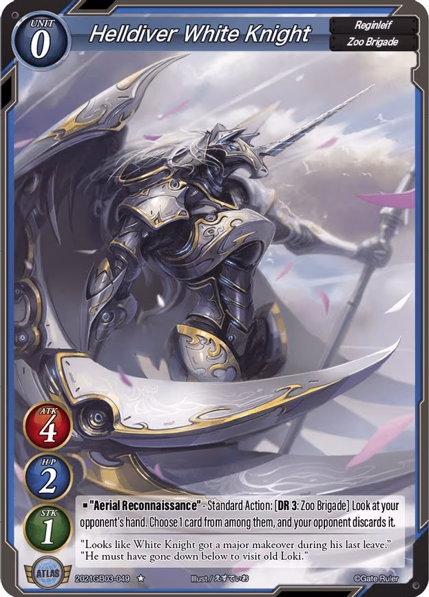 Helldiver White Knight - 1-Star (2021GB03-049)
