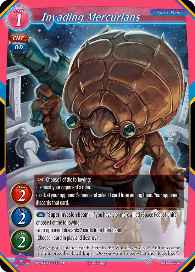 Invading Mercurians - 1-Star (2023GB06-066)