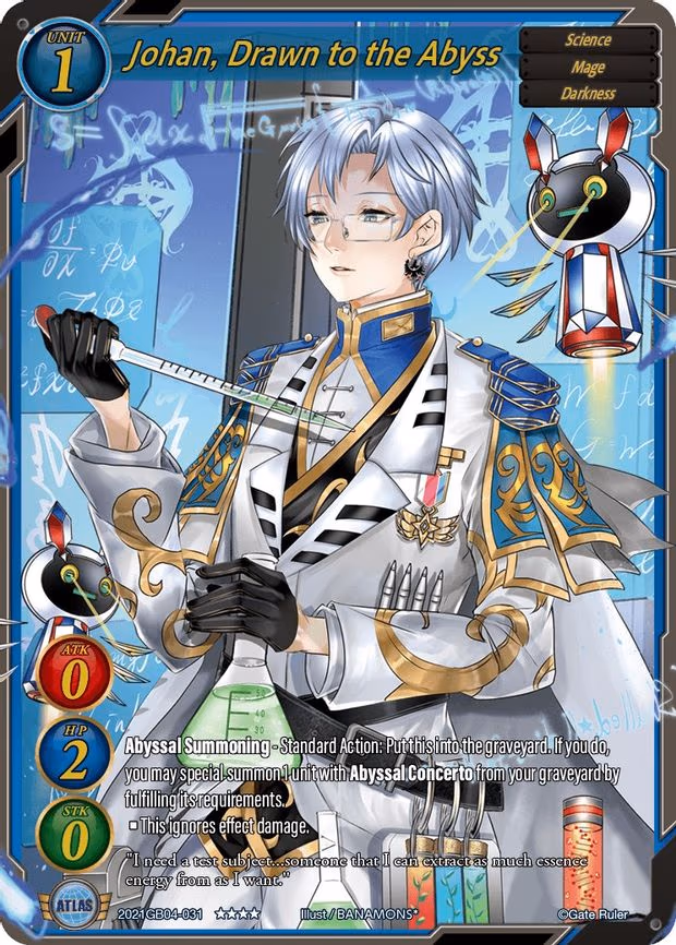 Johan, Drawn to the Abyss - 4-Star (2021GB04-031)