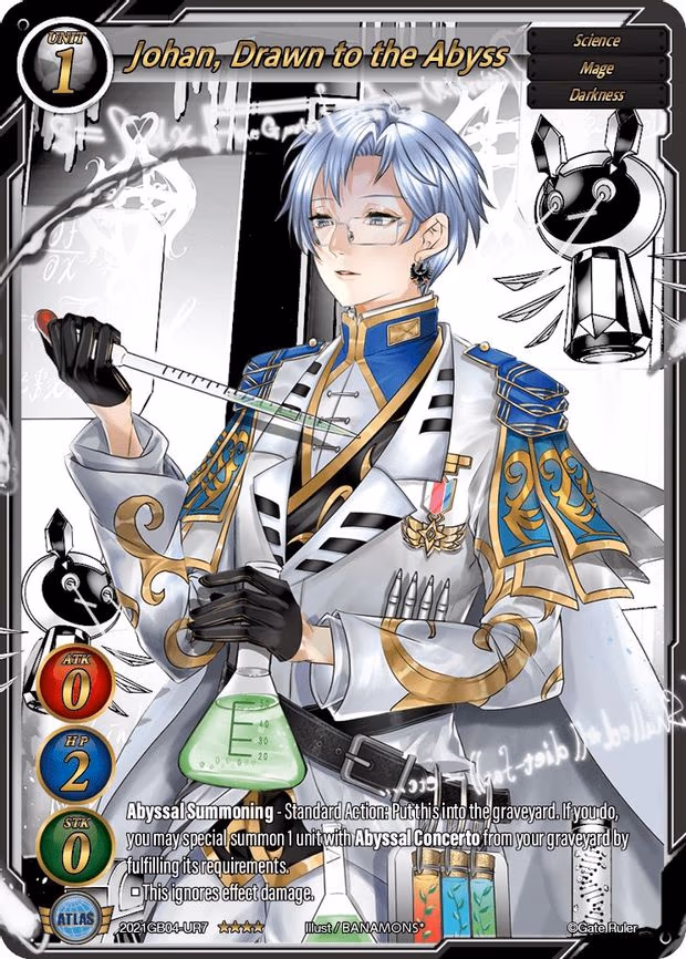 Johan, Drawn to the Abyss - Uber Rare (2021GB04-UR7)