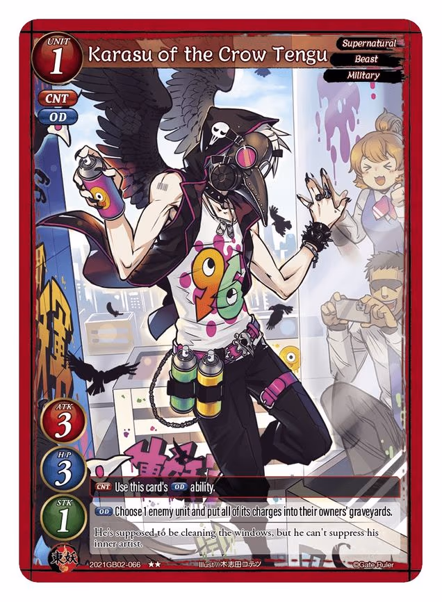 Karasu of the Crow Tengu - 2-Star (2021GB02-066)