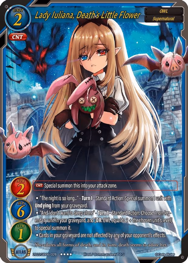 Lady Iuliana, Death's Little Flower - 4-Star (2022GB05-028)