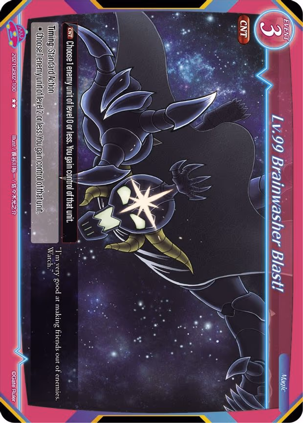 Lv.99 Brainwasher Blast! - 2-Star (2021GB02-100)